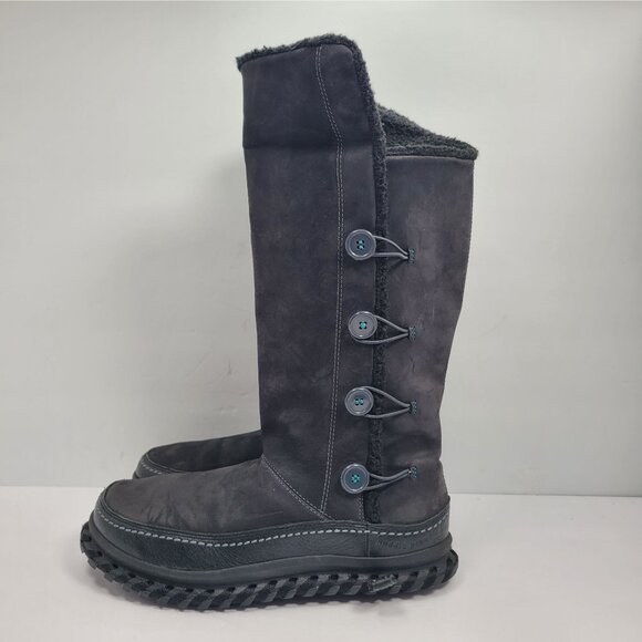 Nike Valenka 2 ACG Puddle Proof Women's Black Button Boots 375461-001 US Size 9 - Picture 2 of 11